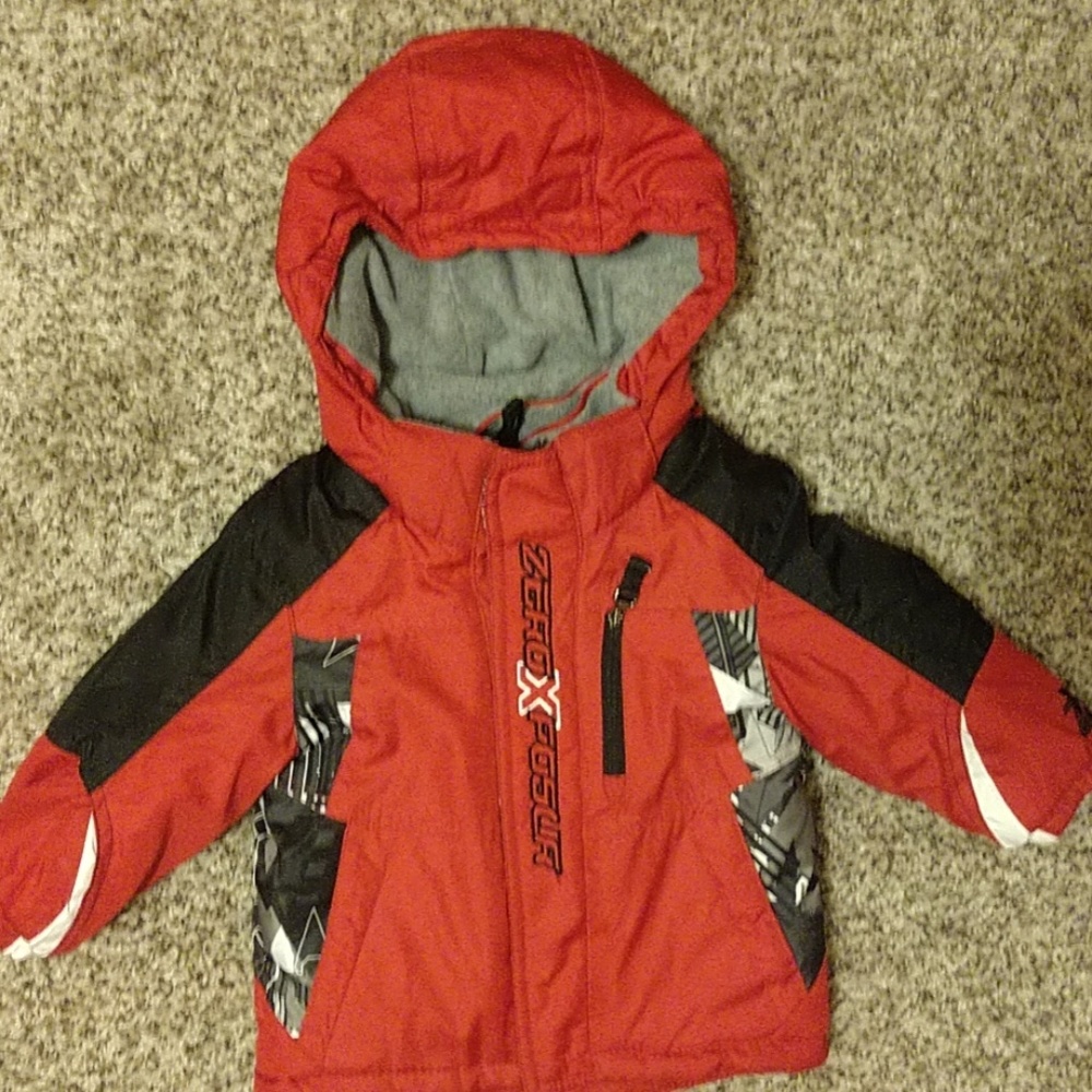 Little boys sz 12m zero xposur jacket NWOT